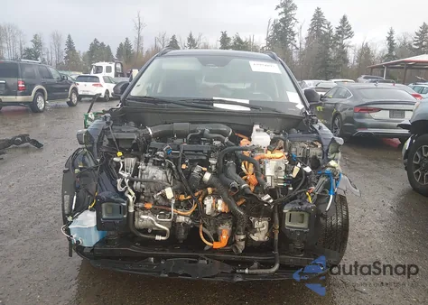 2022 Hyundai Tucson Hybrid Blue z USA, uszkodzony, nr VIN KM8JBCA15NU035992